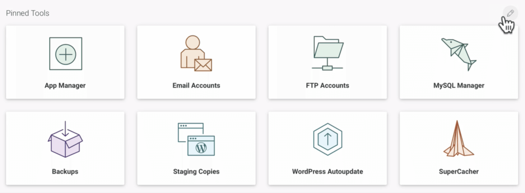 Flywheel vs SiteGround - SiteGround's admin tools are well-designed and easy to use.