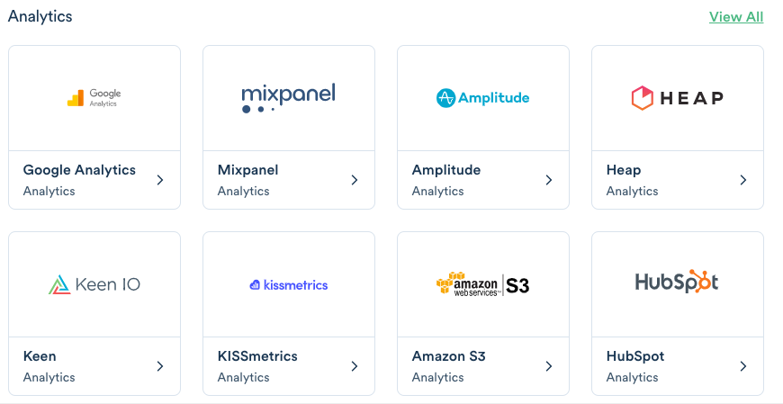 Product Analytics - Segment.com Tools